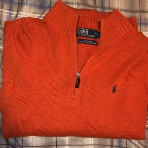 Ralph Lauren 3/4 zip sweater size: Large